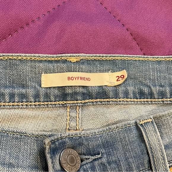 Denim - Levi Boyfriend Blue Jeans size 29